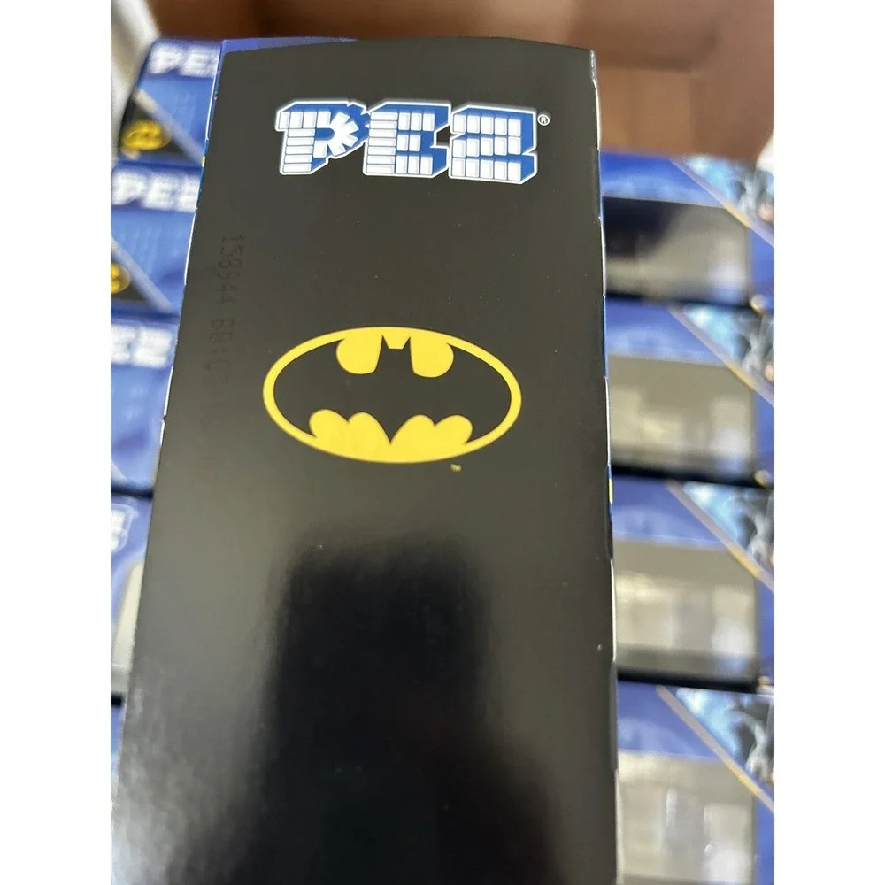 PEZ BATMAN TWIN PACK RETIRED‎ DISCONTINUED DC COMICS WB SHIELD 2027 Expiration